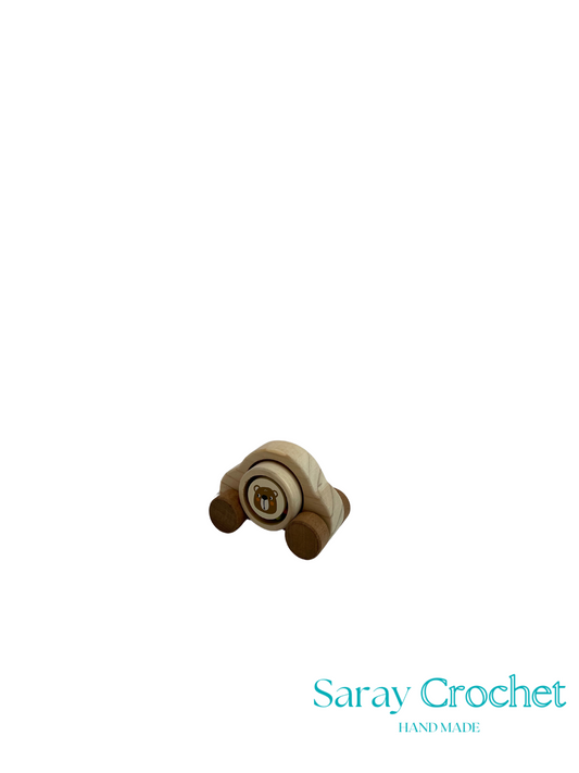 Small decorative item with 'Saray Crochet' branding on a white background